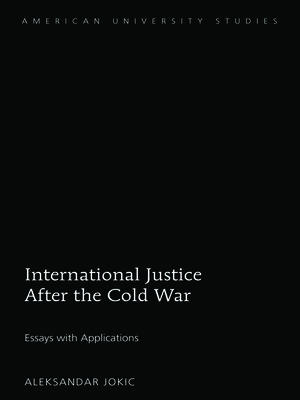 cover image of International Justice After the Cold War